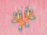 Tree Frog Earrings - Playtime
