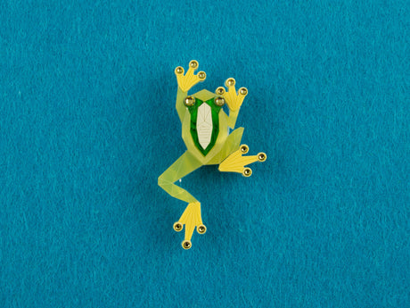 Tree Frog Brooch - Springer