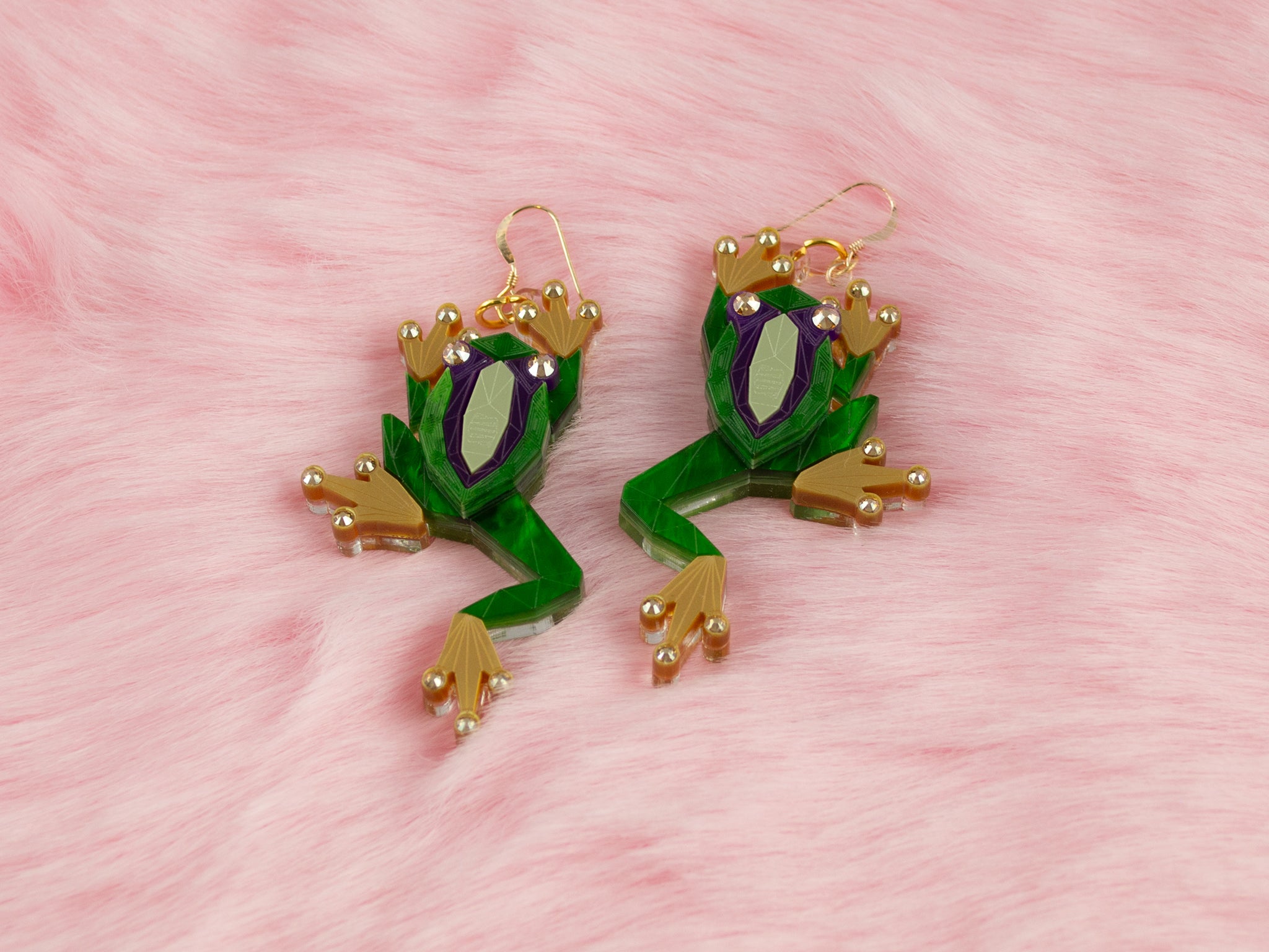 Tree Frog Earrings King Cobra SSTUTTER