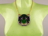 Tiger Head Necklace - King Cobra