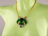 Wolf Head Necklace - King Cobra