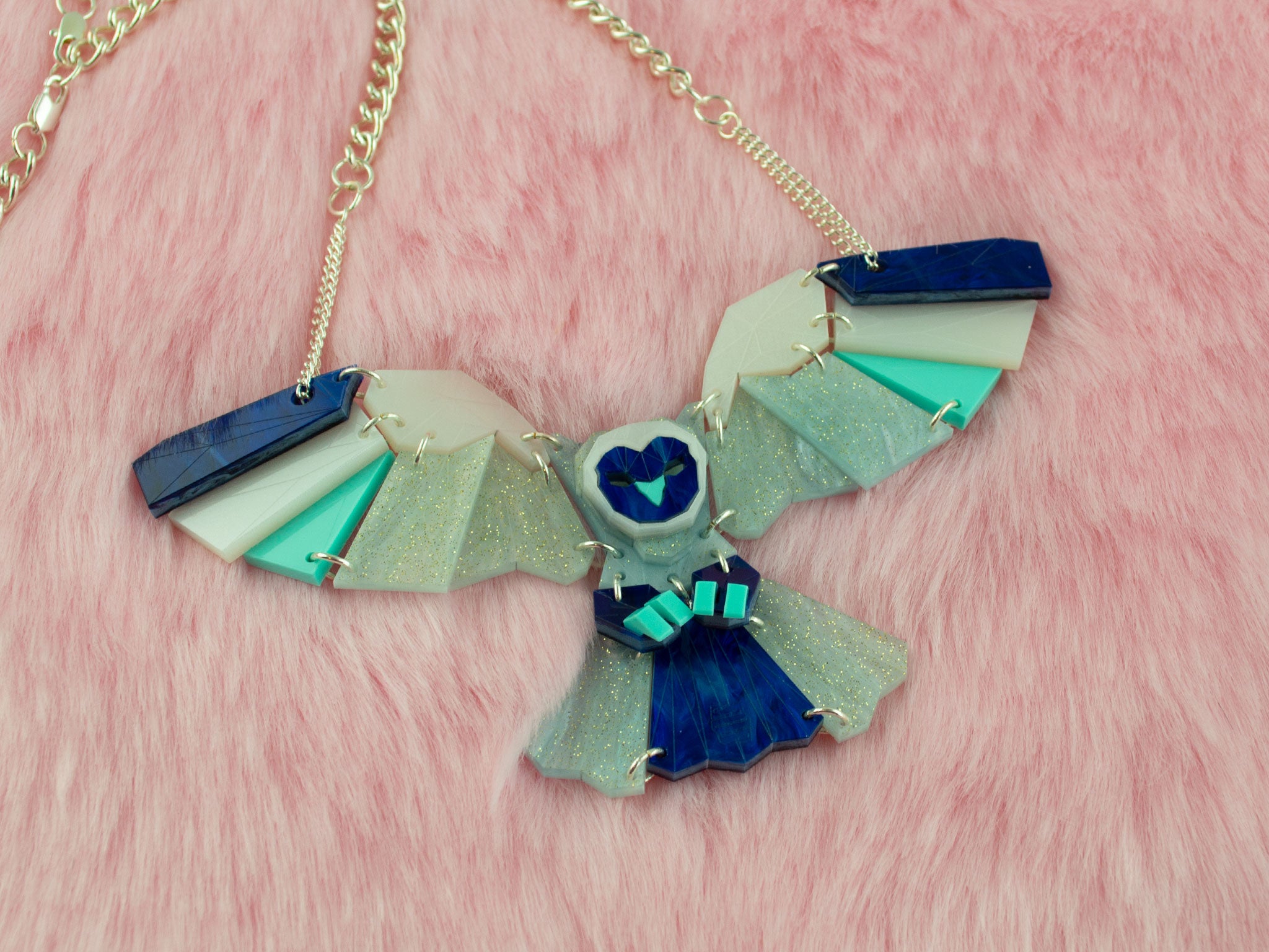 Swarovski outlet owl necklace