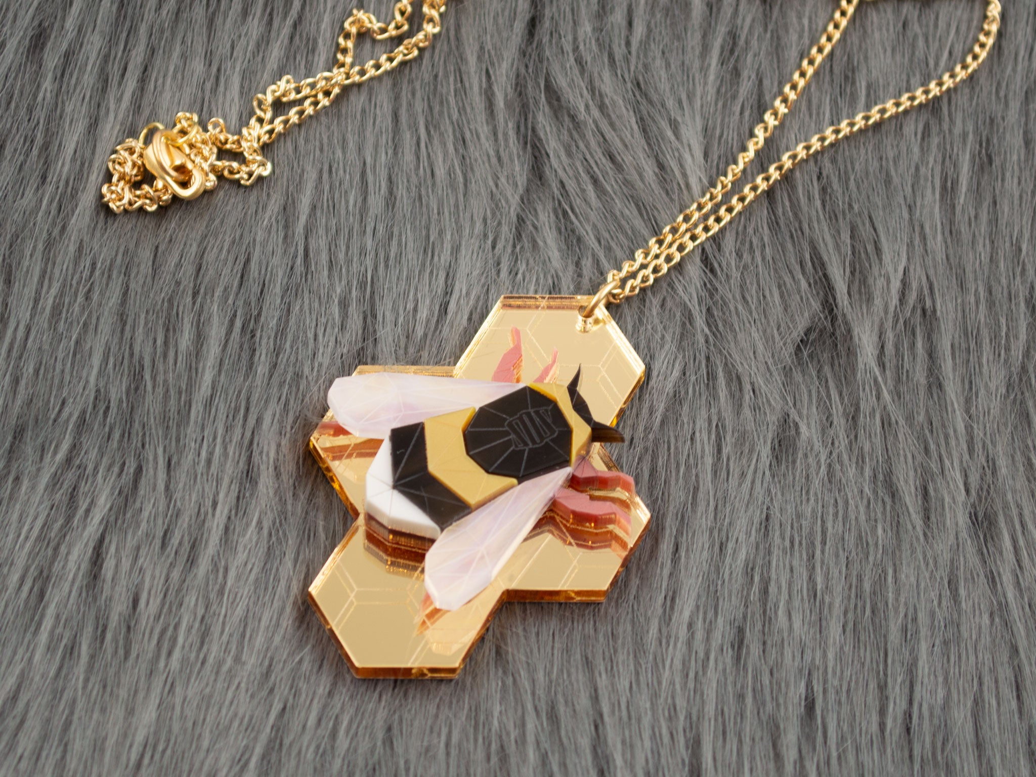Bumblebee Hive Pendant